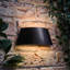 Deneesha Matte Black 8cm H Integrated LED Outdoor Sconce