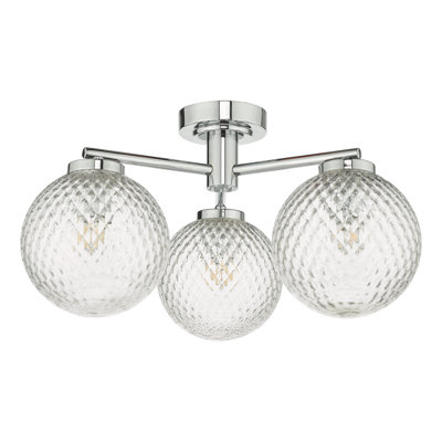 Amerion Glass Flush Mount