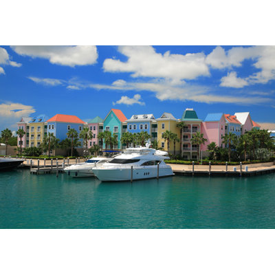 Mcleansville Atlantis Hotel In Bahamas par - Photographie de toile tendue