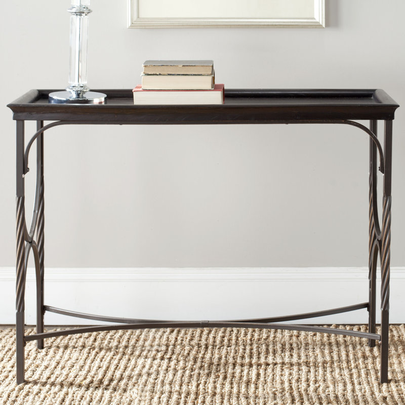 Thompson 40.5'' Solid Wood Top Console Table