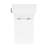 Carre One Piece Square Toilet Left Side Flush, 10" Rough-In 1.28 gpf