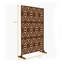 Helary 6 ft. H x 4 ft. W Metal Privacy Screen-99170902
