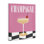 «Champagne with Cherry», art mural sur toile par House of Lulu