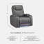 Fauteuil inclinable électrique Rufes-1313094223
