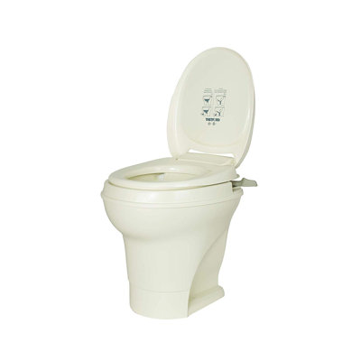 Toilette en plastique une pièce