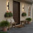 Modern Aluminum LED Outdoor Wall Light Waterproof Triac Dimming Cylinder Wall Sconces-1300974985
