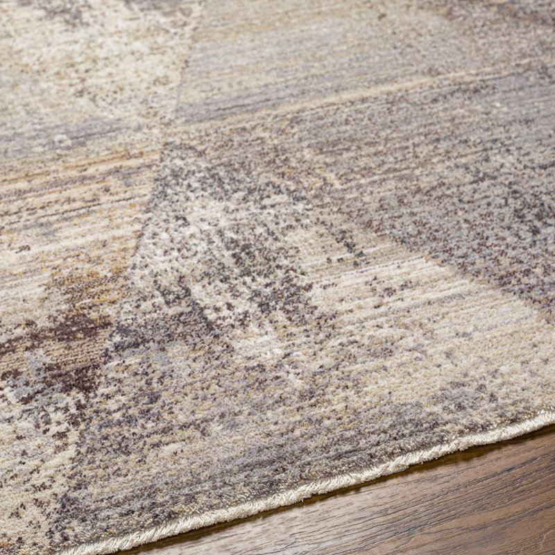 Anibella Abstract Indoor Rug, Rectangle 8'10" x 13'