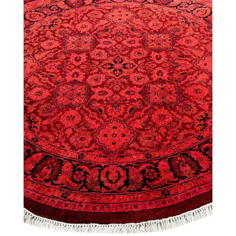 Fine Vibrance One-of-a-Kind 4' 1" X 4' 1" Hand Knotted Area Rug