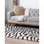 Tapis crème à imprimé animalier Testerman-19386246