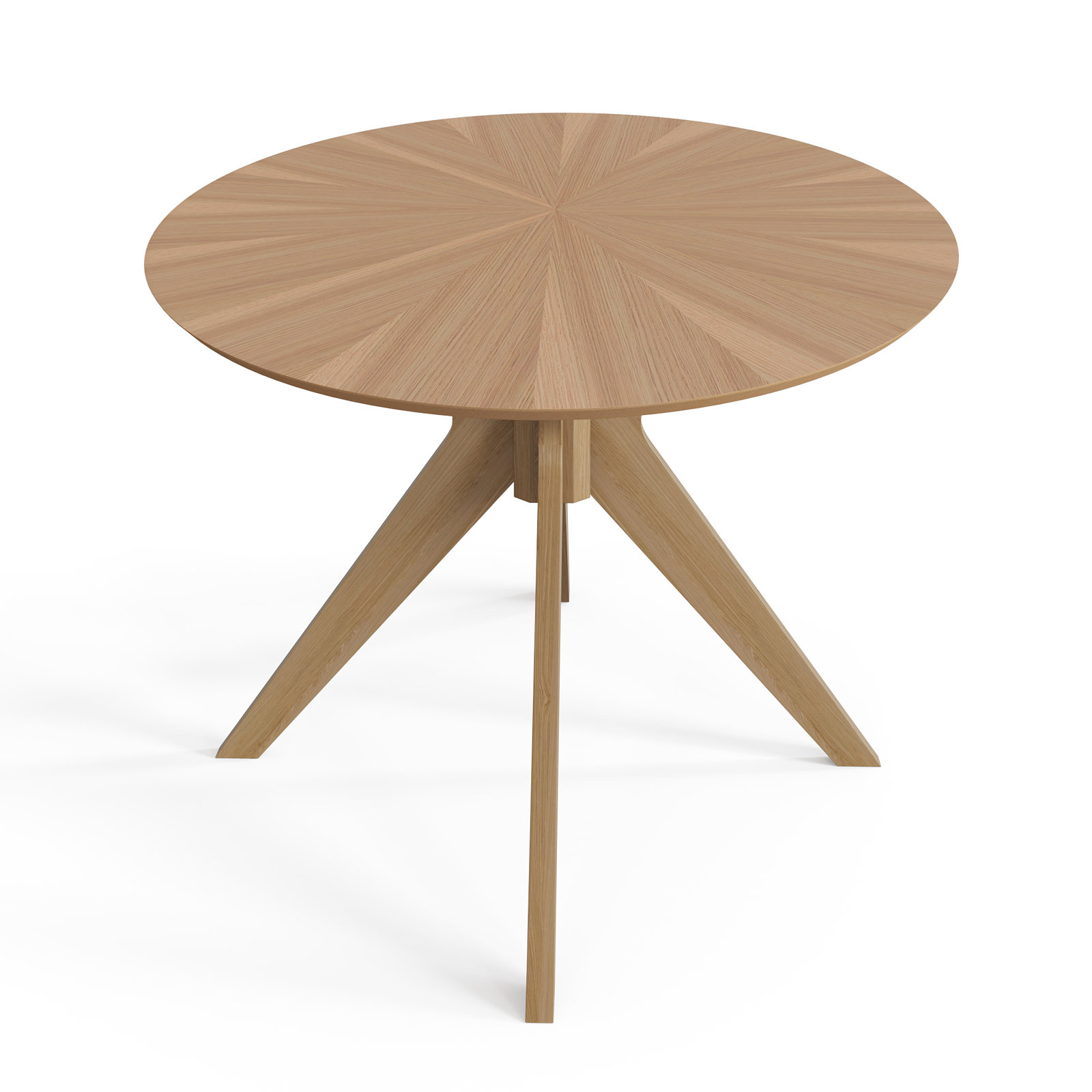 Fenway 70.5'' Oval Dining Table, Natural Top/Natural Base