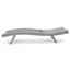 Chaise longue en osier Crete