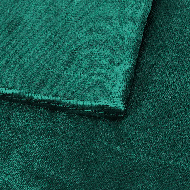 Elegant Decorative Throw Pillow Case For Sofa, Couch & Bedroom -Set Of 6, Green Emerald