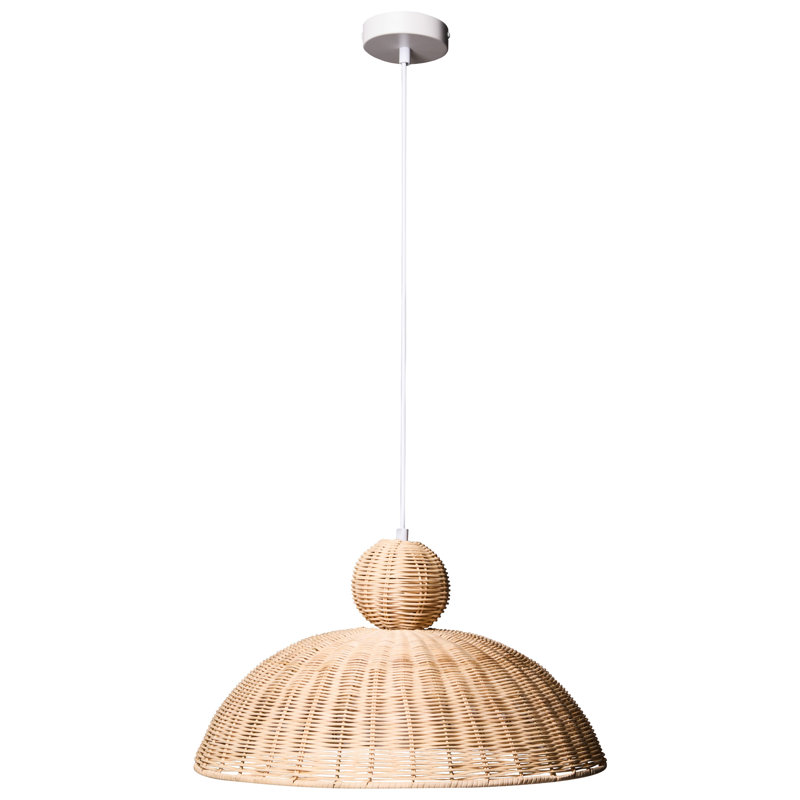 1 - Light White Cylinder Pendant