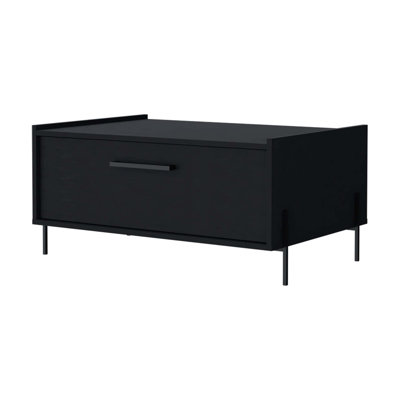 Coffee Table With Flip-Down Door