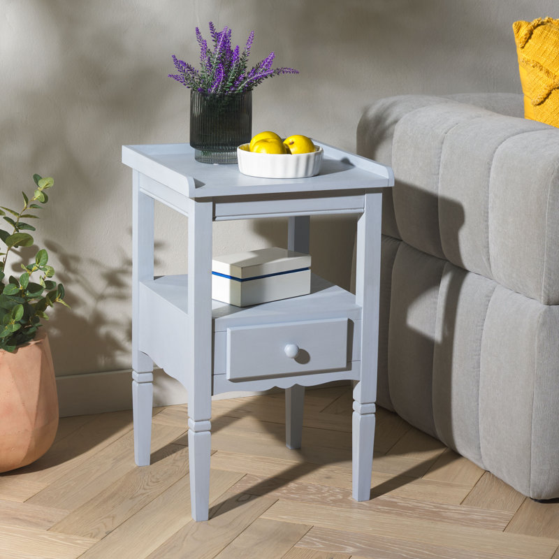 End Table, Light Violet