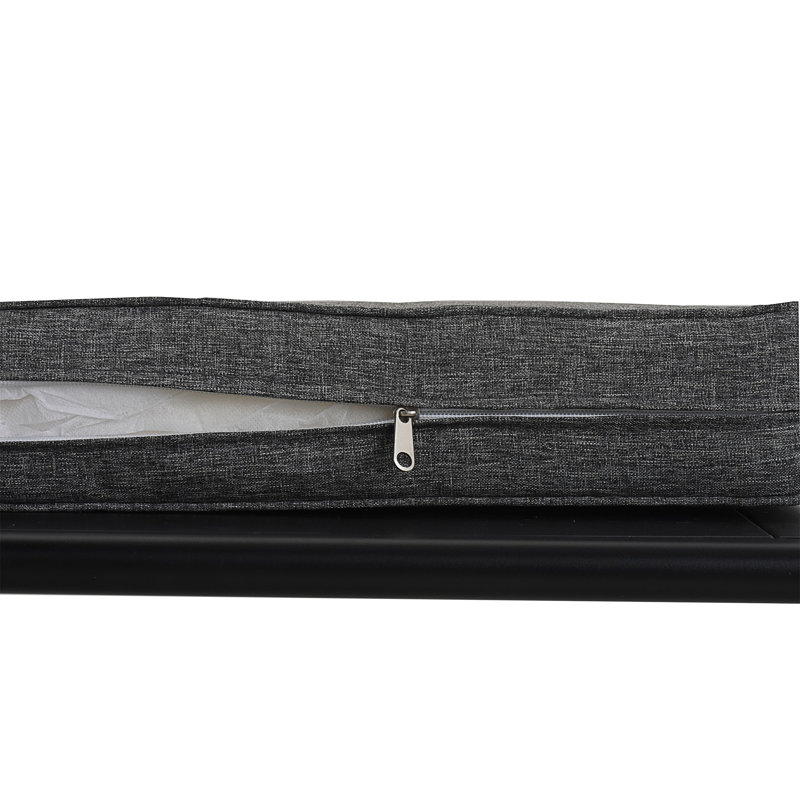 Ensemble de sièges d'extérieur durables et confortables, Gris, Gris foncé