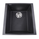 Plymouth 17'' L Single Basin Kitchen Sink