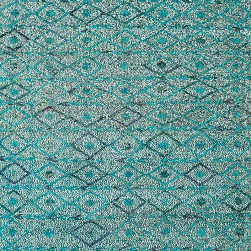 Tapis abstrait moderne 4466, Carré 4 pi