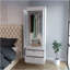 Armoire blanche à 2 tiroirs-1227996907