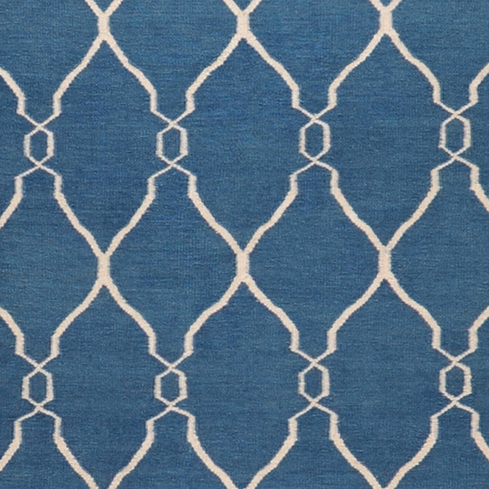 Bansi Wool Geometric Indoor Rug, Round 8'
