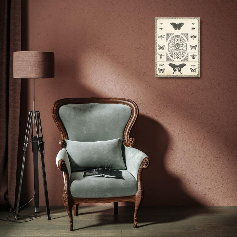 Art graphique sur toile tendue August Studio® Vision Studio, titré «Natures Memento I», H 18 po x l 15 po