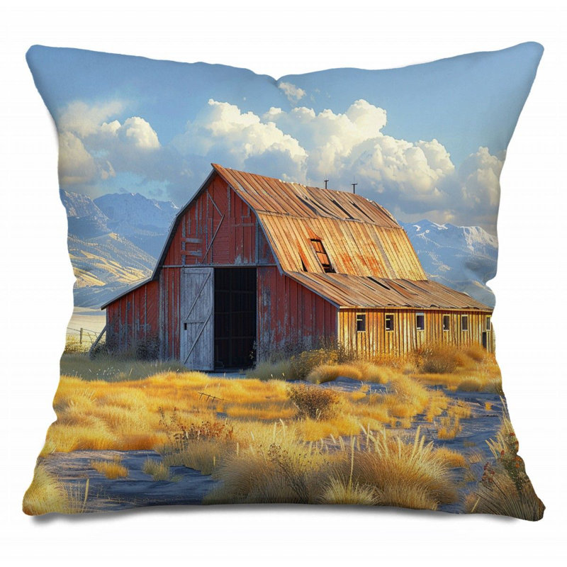 Coussin Abstract, H 16 po x l 16 po