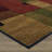 Beunka Tan/Red Modern Geometric Area Rug-806675600