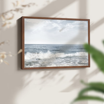 Crashing Waves - Reproduction encadrée - Restickable