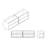 84" Wall Mounted Double Bathroom Vanity-71072281
