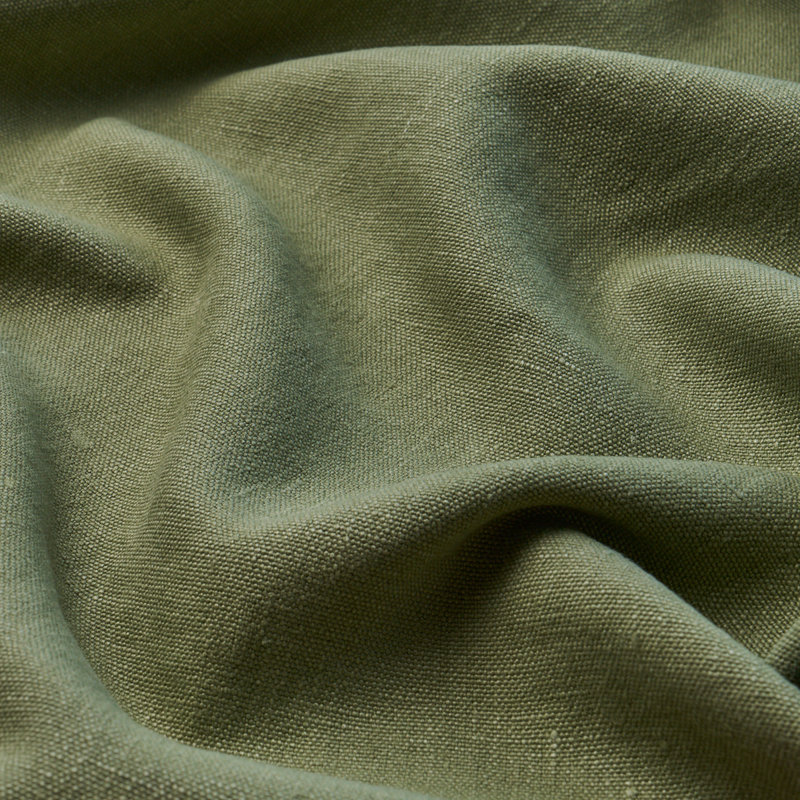 Tissu en lin Jumi délavé, Vert