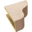 Bois de cèdre brut Greensboro TimberThane Corbel, apprêté brun clair-88284925