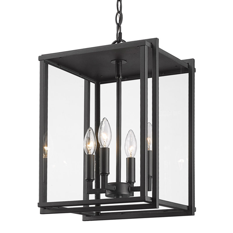 Lanterne suspendue d'extérieur 1 lumière H 18 po Isiah