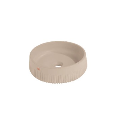 Papua Circular Concrete Vessel Sink