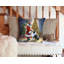 Coussin Collie and Santa Claus-101410175