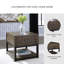 Table de bout avec rangement Junnie
