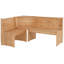 Vigga Solid Wood Corner Bench and Table Set-1999381524