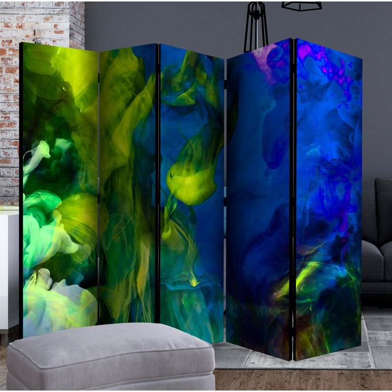 Canna 172cm H Folding Room Divider, 5