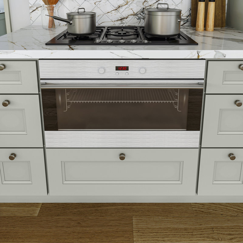 Base pour armoire à micro-ondes, Double shaker Laguna Grey