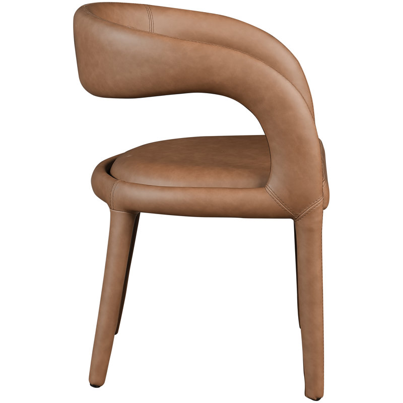 Aurich 18'' H Vegan Leather Upholstered Armchair