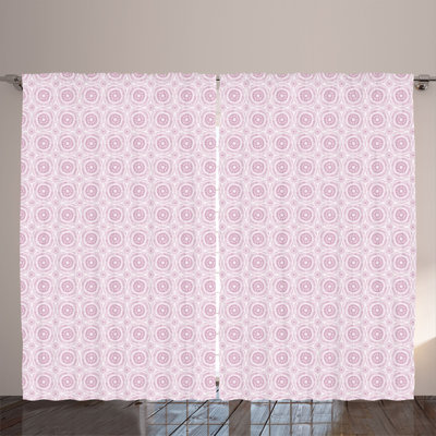 Semi Sheer Curtain Pair