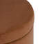 Mayen 19" Wide Round Storage Ottoman-1145441159