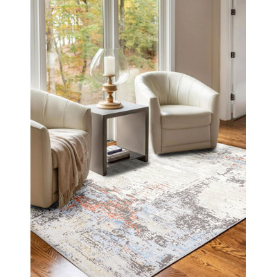 Arlo Ivory Rug 5'0" x 8'0"