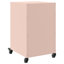 Aneyah 36cm W Steel Bedside Table-447055223