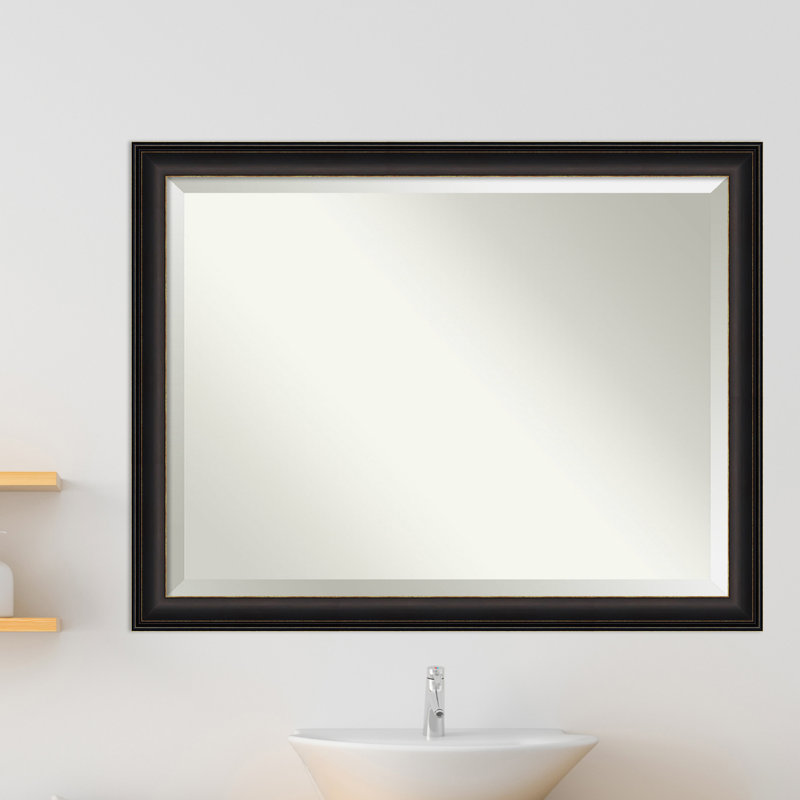 Reshard Wall Mirror, Oil Rubbed Bronze, 29" x 23"