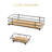 Bamboo Freestanding Bamboo Shower Basket-86283592