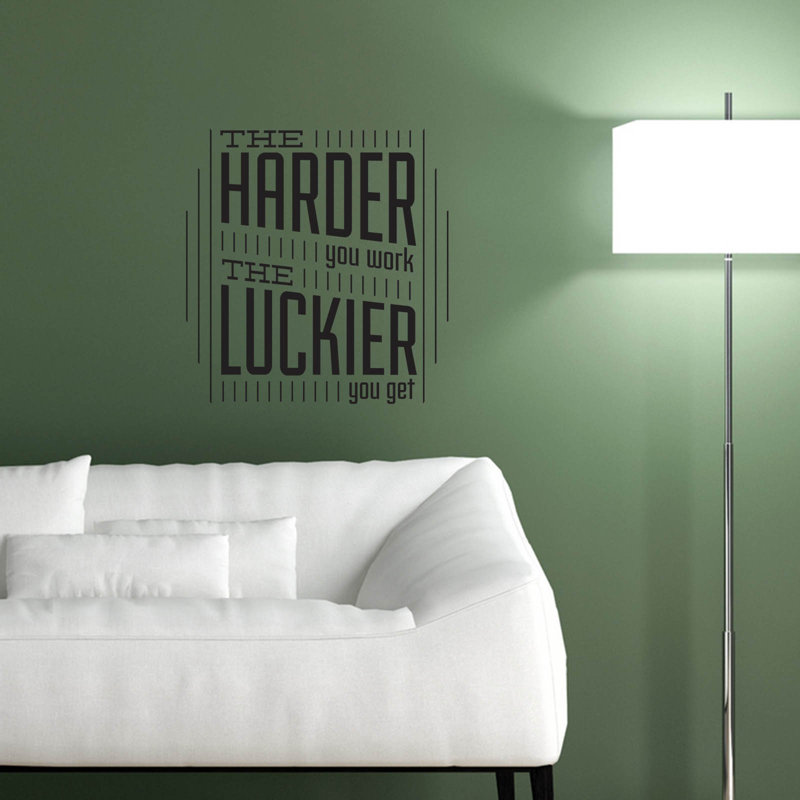 Text & Numbers Wall Decal