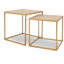 Ensemble de 2 tables d'appoint Maxwell Friedman