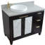 Ensemble de meuble-lavabo simple 43 po avec miroir Schreck-507035966-507035964