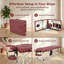 Table de massage réglable réglable pliable en aluminium avec masseur pour le cou-131364402