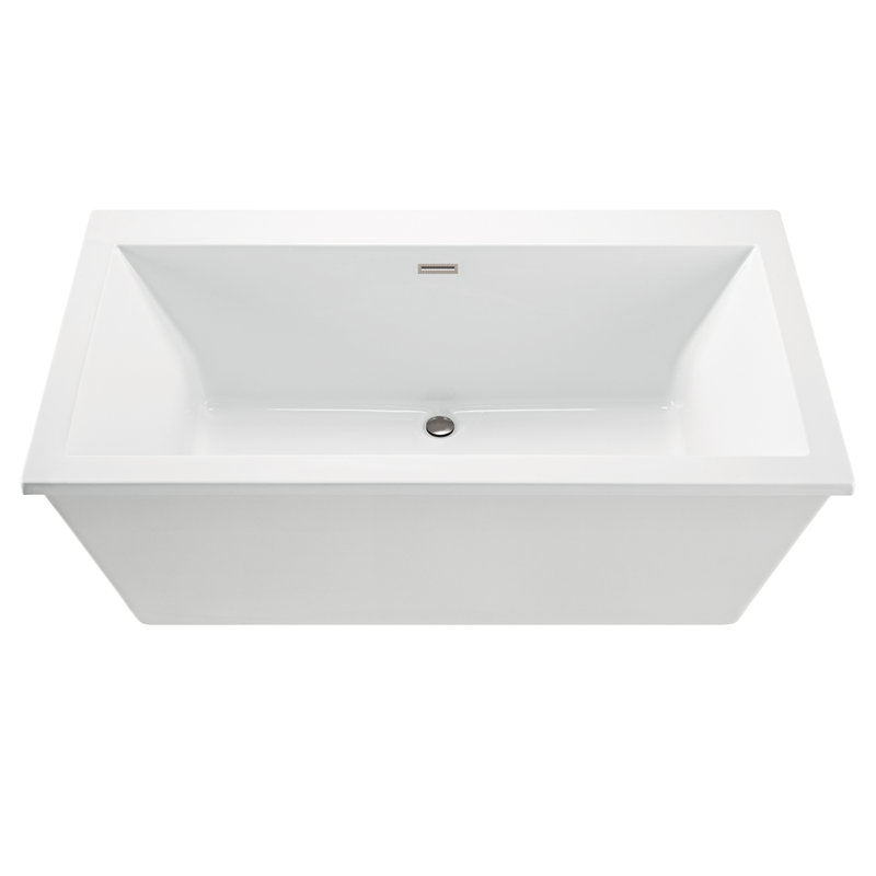 Baignoire autoportante MTI Solutions, Blanc